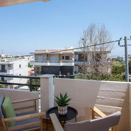 Elegant Spacious Apartment In Rhodes With Balcony