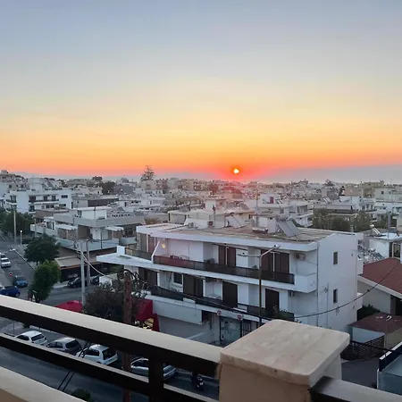 Daire Elegant Spacious Apartment In Rhodes With Balcony