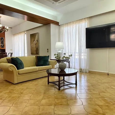 Elegant Spacious Apartment In Rhodes With Balcony